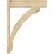 Ekena Millwork Thorton Block Rough Sawn Outlooker, Douglas Fir, 8"W x 34"D x 46"H OUT08X34X46THR05RDF - alternate 2